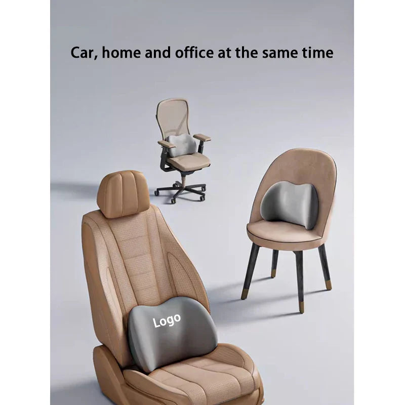 🚘💺 OREILLER DE SOUTIEN LOMBAIRE & OREILLER CERVICAL POUR VOITURE Conduisez en tout confort avec notre kit complet pour siège auto !