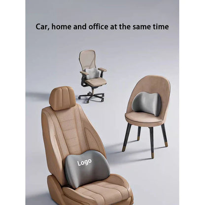 🚘💺 OREILLER DE SOUTIEN LOMBAIRE & OREILLER CERVICAL POUR VOITURE Conduisez en tout confort avec notre kit complet pour siège auto !