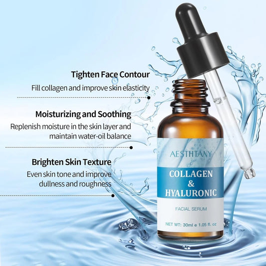 Sérum Anti-Âge au Collagène – Hydratant & Raffermissant (30 ml)